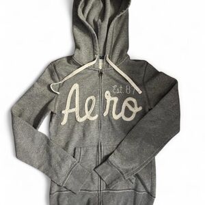 Aeropostale Grey Zipup